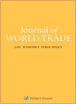 Journal Of World Trade